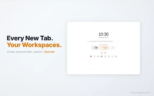 Vertical Tabs SuperchargeBrowser – Kelola Tab Chrome Terbaik - Screenshot 2