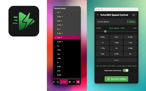 Echo360 Speed Control: Percepat Kuliah Online Hingga 4x Lipat - Screenshot 2