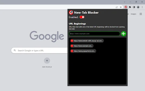 Download New-Tab Blocker Terbaru – Blokir Pop-up Tab Otomatis - Screenshot 1